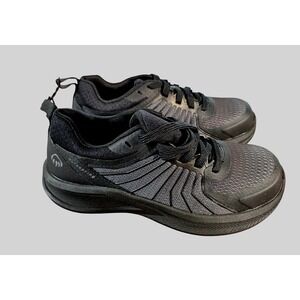 Wolverine Rev Durashock Work Shoes Womens 6 Black Safety Toe Industrial Sneakers